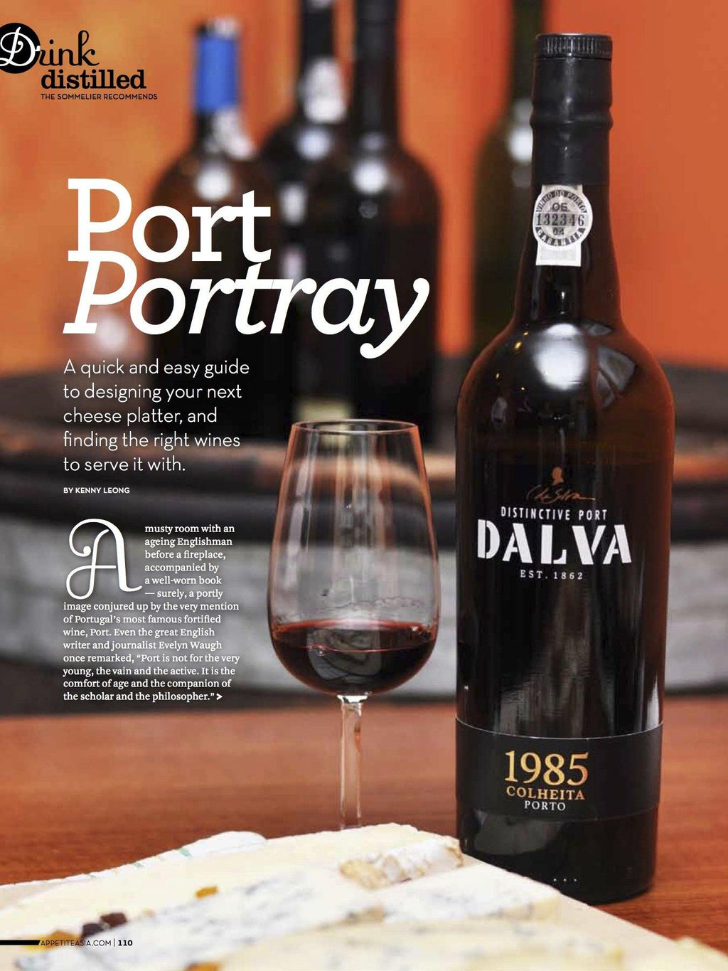 Colheitas in the November issue of Appetite Magazine - Colheitas - Port, Madeira, Fine wines & Spirits