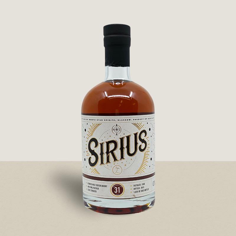North Star Sirius 31 yo 1988 First Fill Bourbon Barrels 43.1%